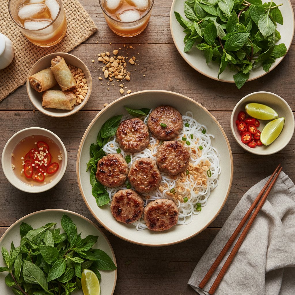 Bun Cha Before