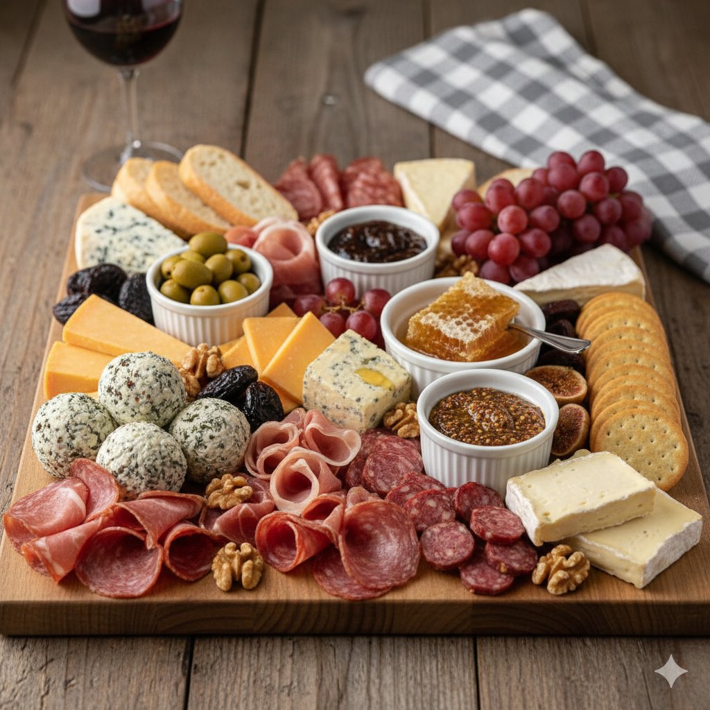 Charcuterie Board Before