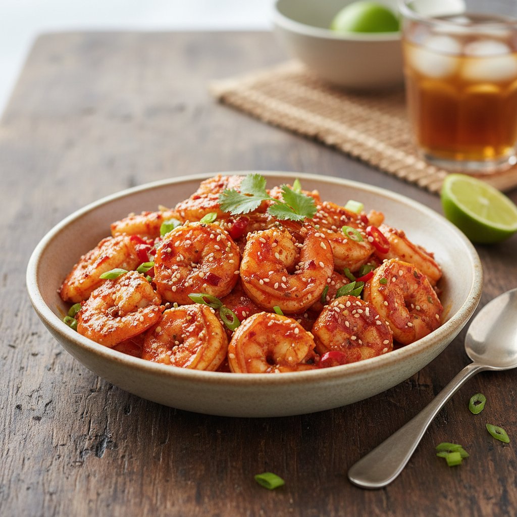 Chili Shrimp Before