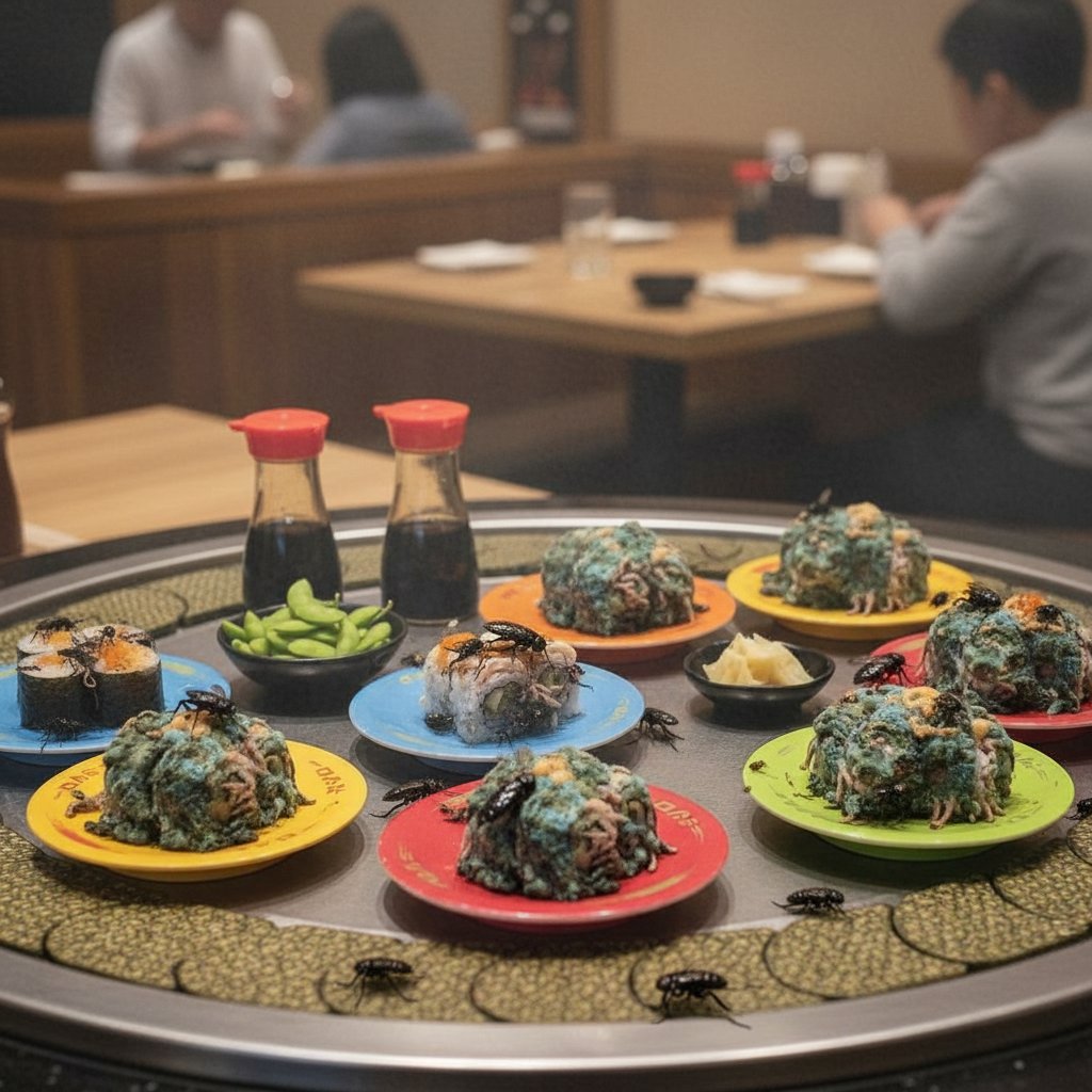Conveyor Belt Sushi After