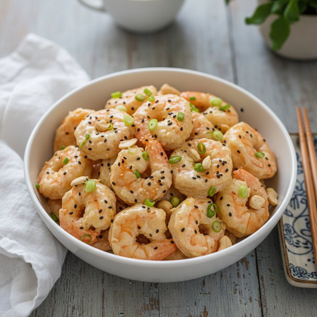 Cream Shrimp Before