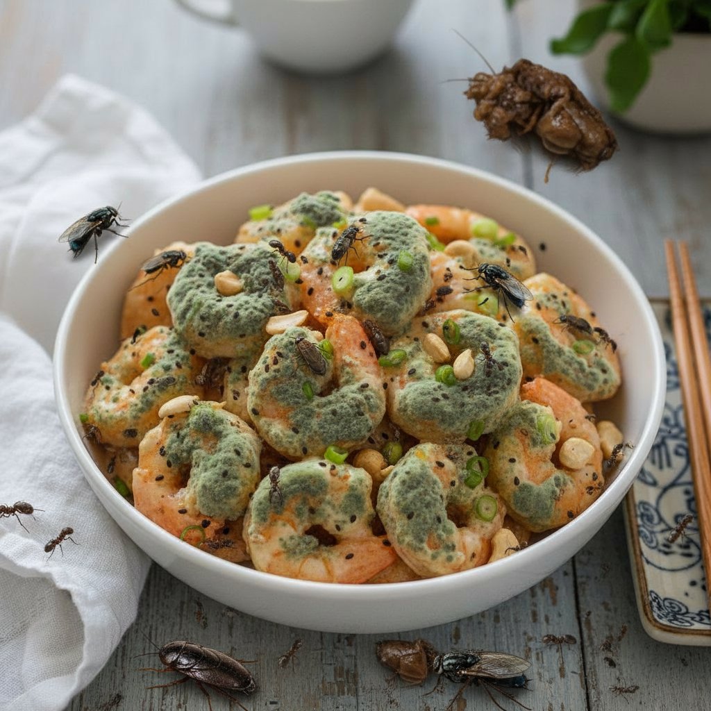 Cream Shrimp After