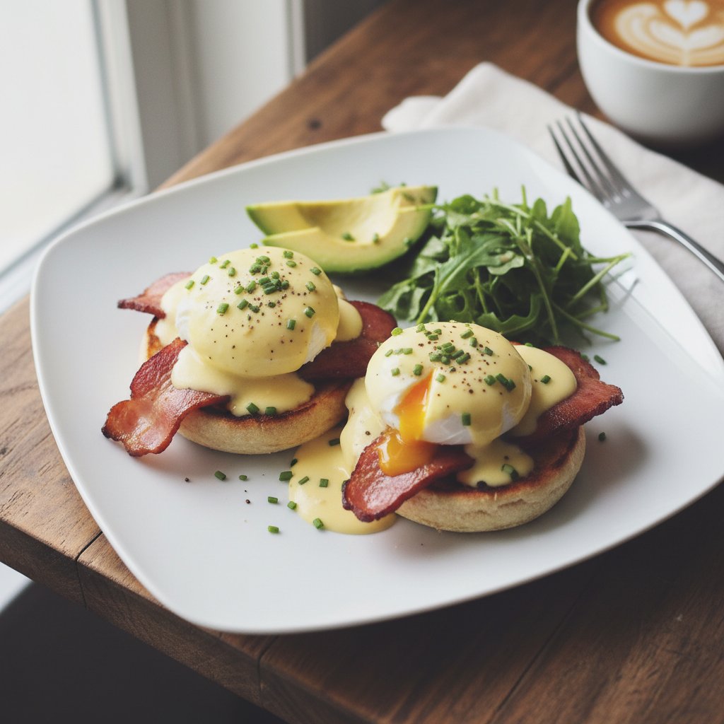 Eggs Benedict Before