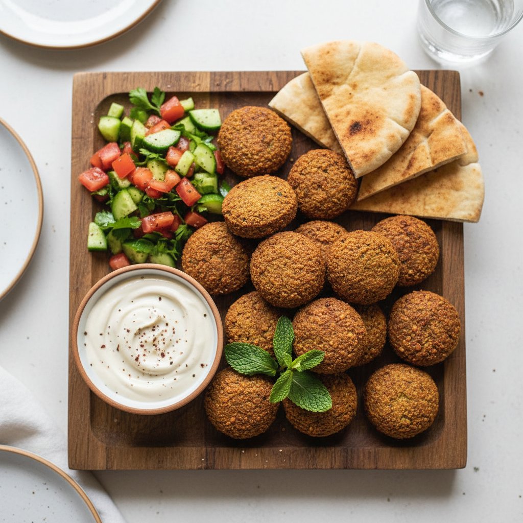 Falafel Before