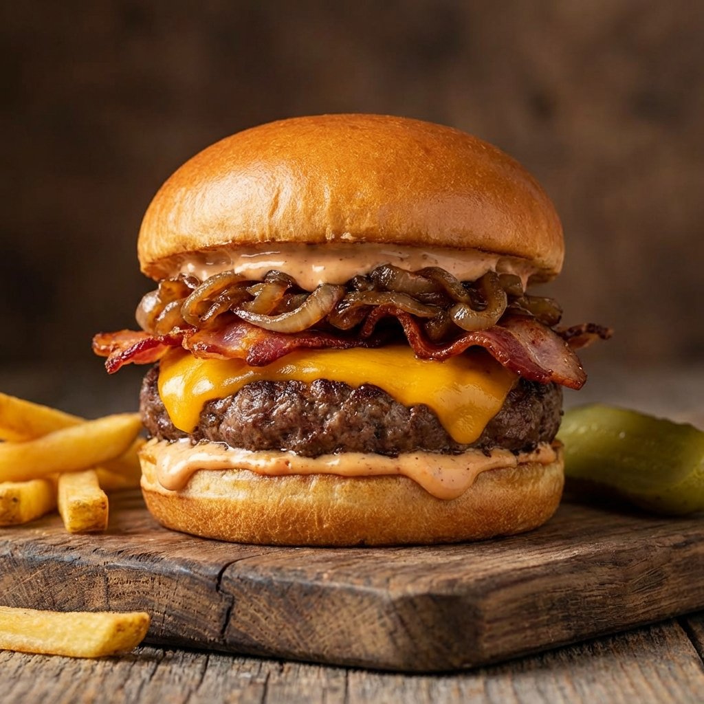 Handmade Burger Before