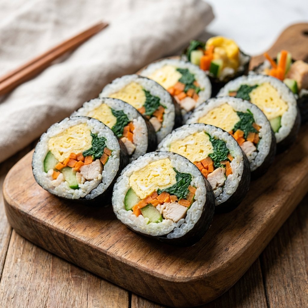 Keto Gimbap Before