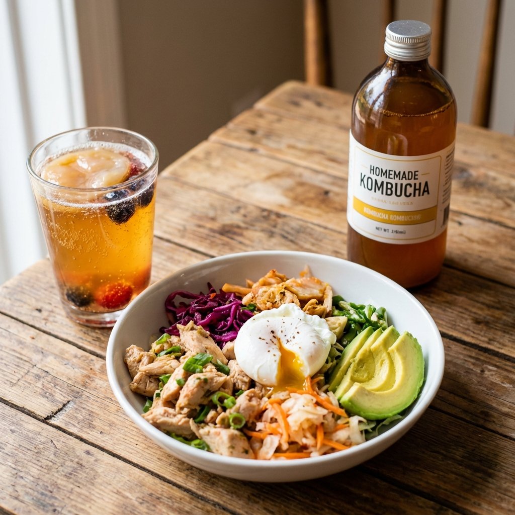 Kombucha Before
