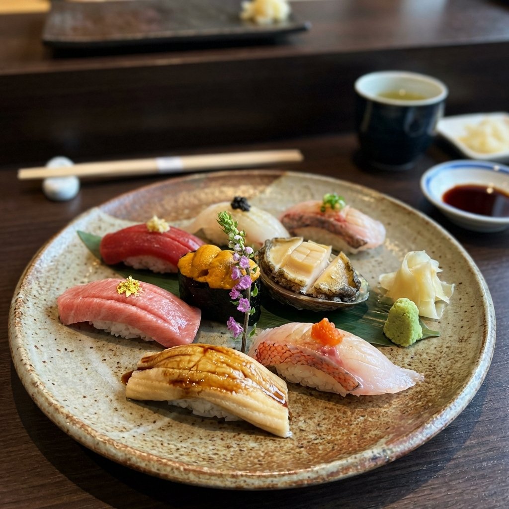 Omakase Sushi Before