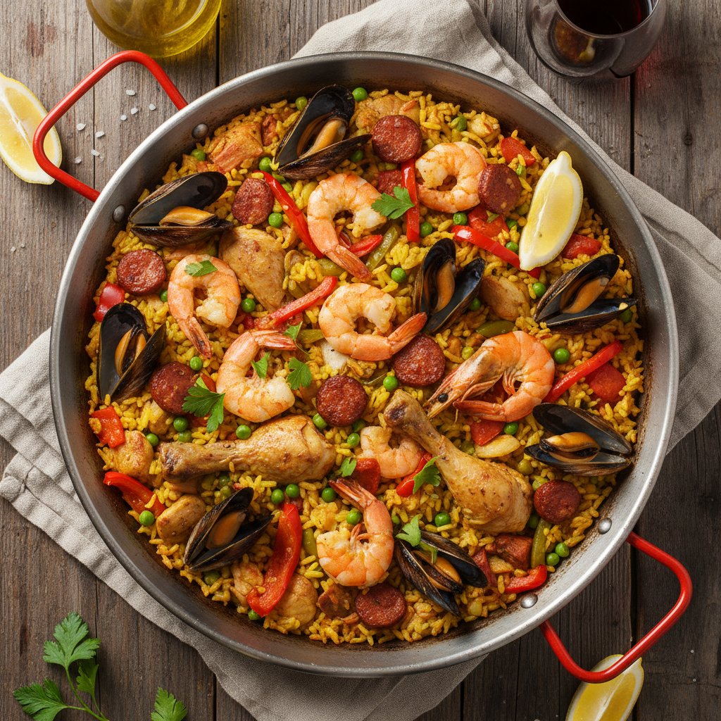 Paella Before