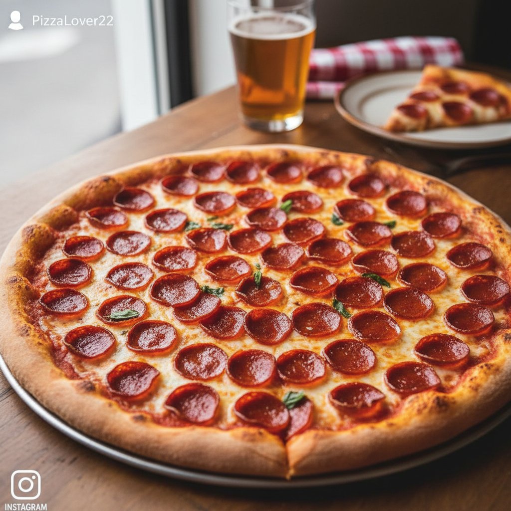 Pepperoni Pizza Before