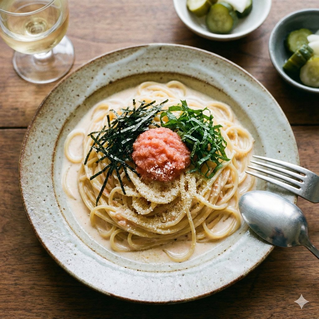 Pollack Roe Pasta Before