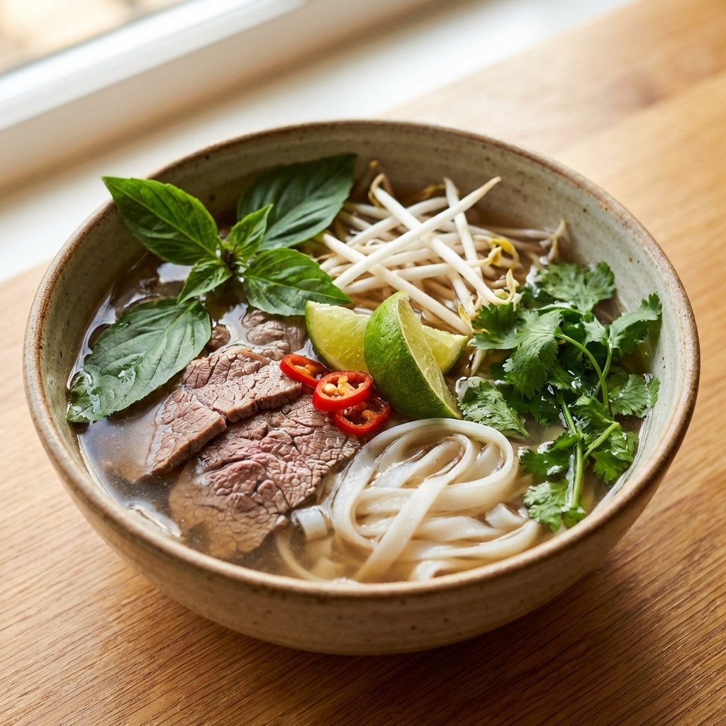Rice Noodles (Pho) Before