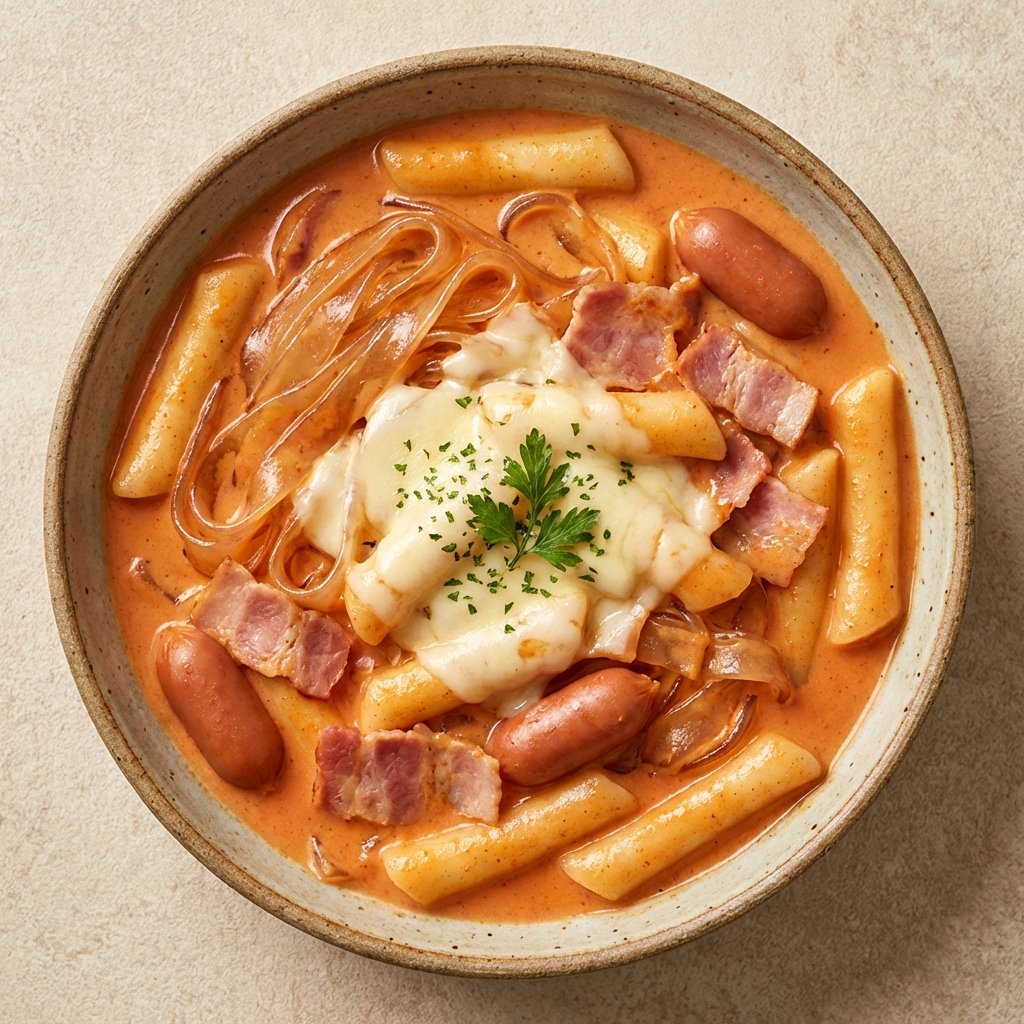 Rose Tteokbokki Before