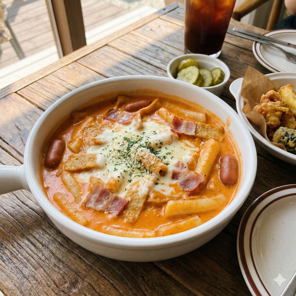 Rosé Tteokbokki Before
