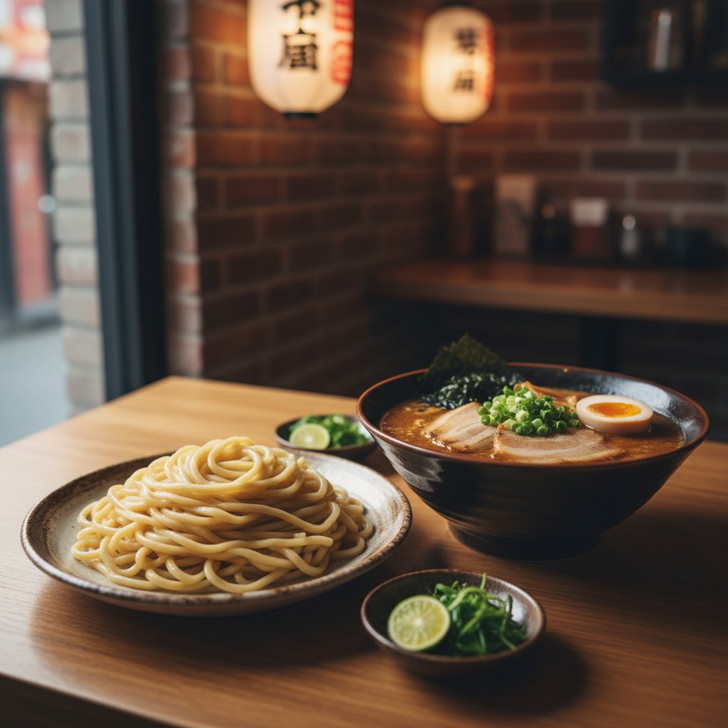Tsukemen Before